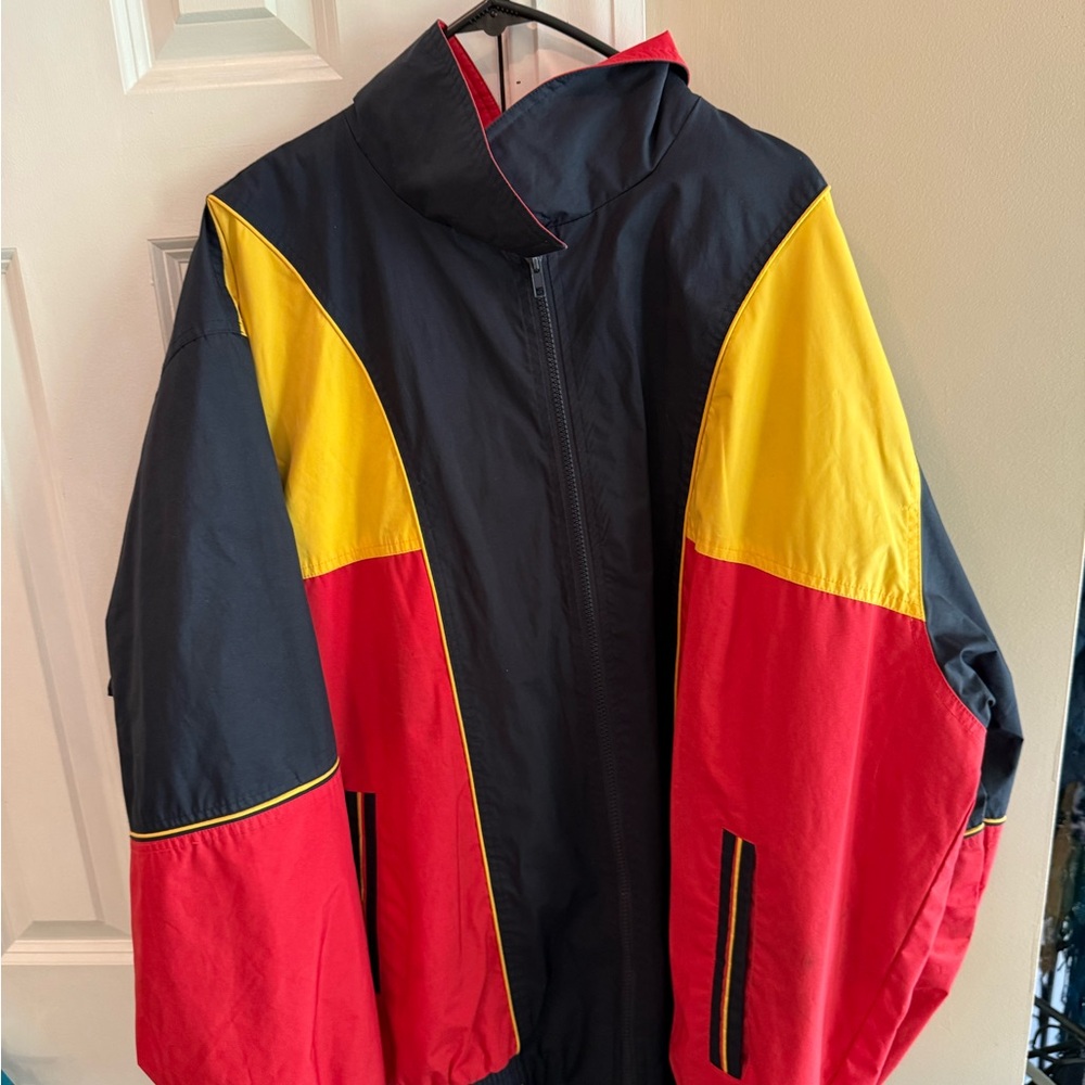 Colorblock Windbreaker Jacket